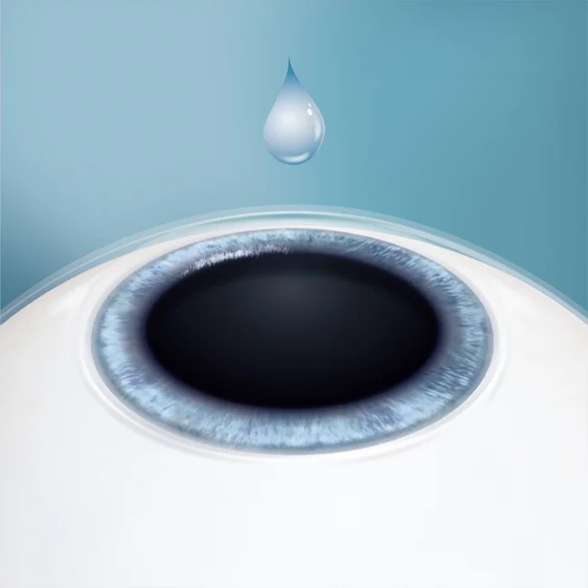 麻酔、角膜の切開